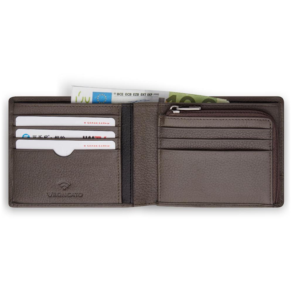 Roncato Portafoglio con portamonete alaska greige Negozio Online Roncato Sconto