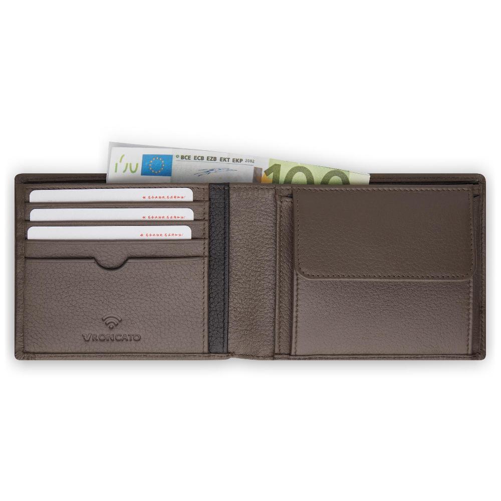Roncato Portafoglio con portamonete alaska greige Negozio Online Roncato Offerta