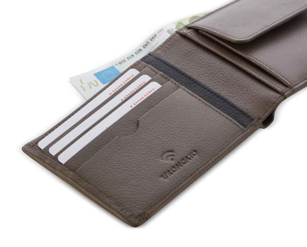 Roncato Portafoglio con portamonete alaska greige Negozio Online Roncato Offerta