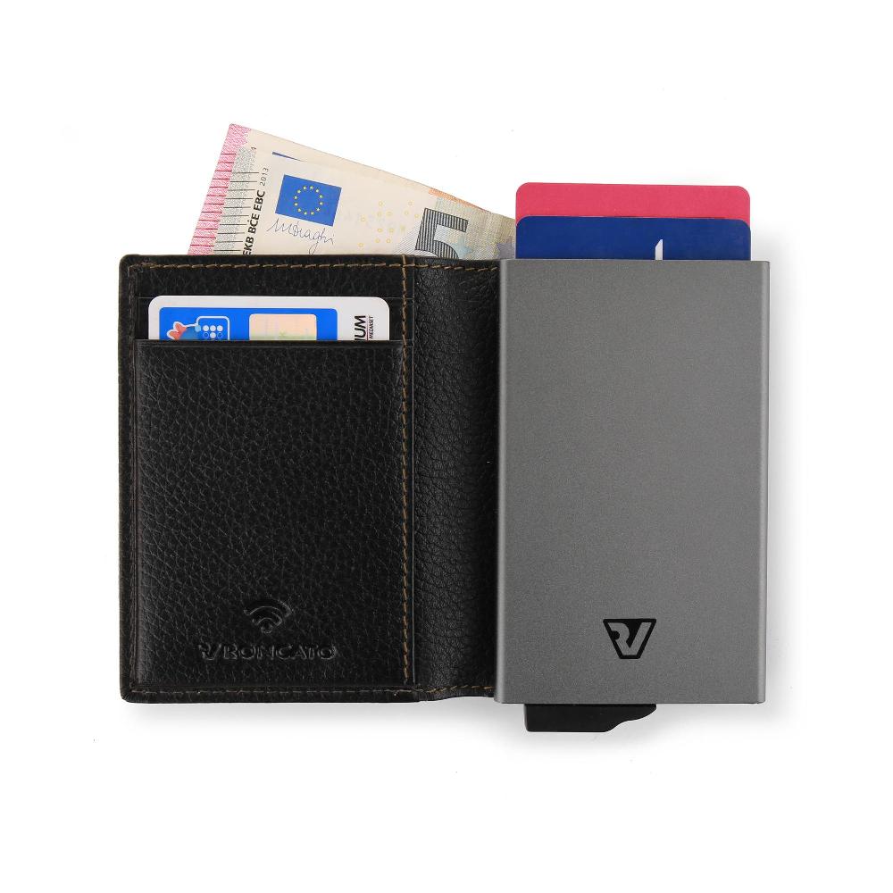 Roncato Porta carte di credito iron 4.0 nero Negozio Online Roncato In Vendita
