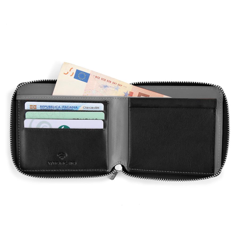 Roncato Portafoglio con portamonete taormina nero/grigio Negozio Online Roncato Negozi Online