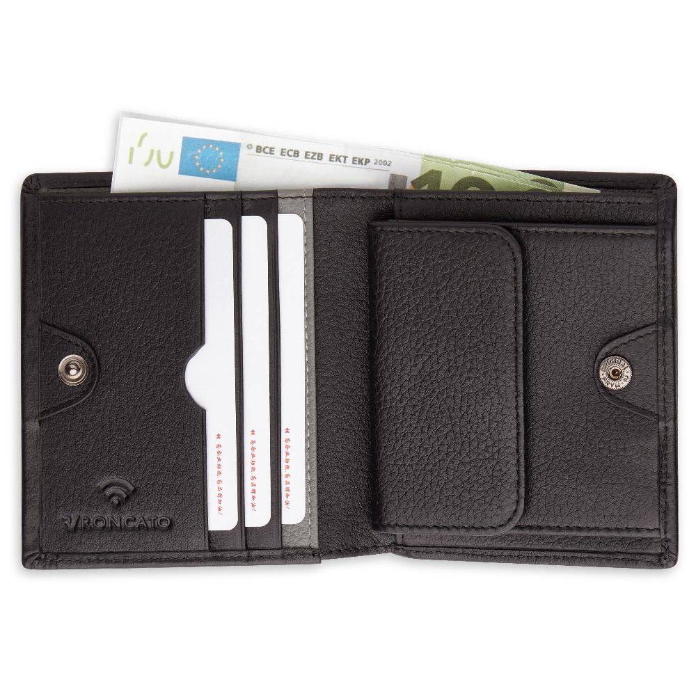 Roncato Portafoglio con portamonete alaska nero Negozio Online Roncato Promozione Limitata