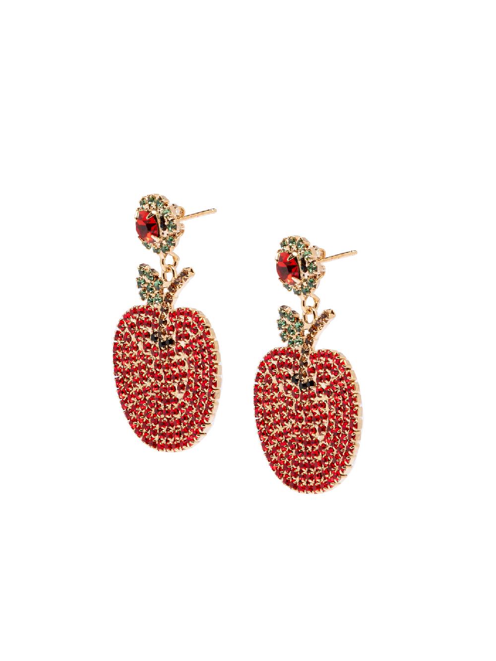 Rosantica Cornucopia Red Earrings Nuova