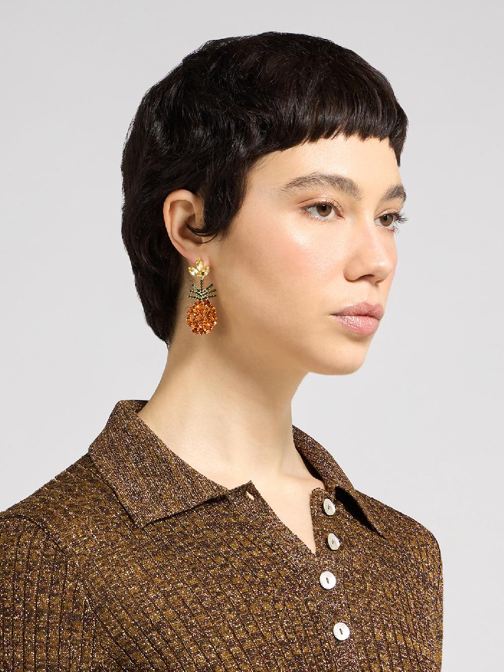 Rosantica Cornucopia Yellow Earrings Moda