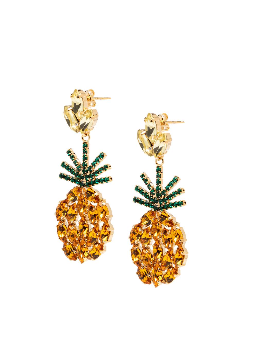 Rosantica Cornucopia Yellow Earrings Moda