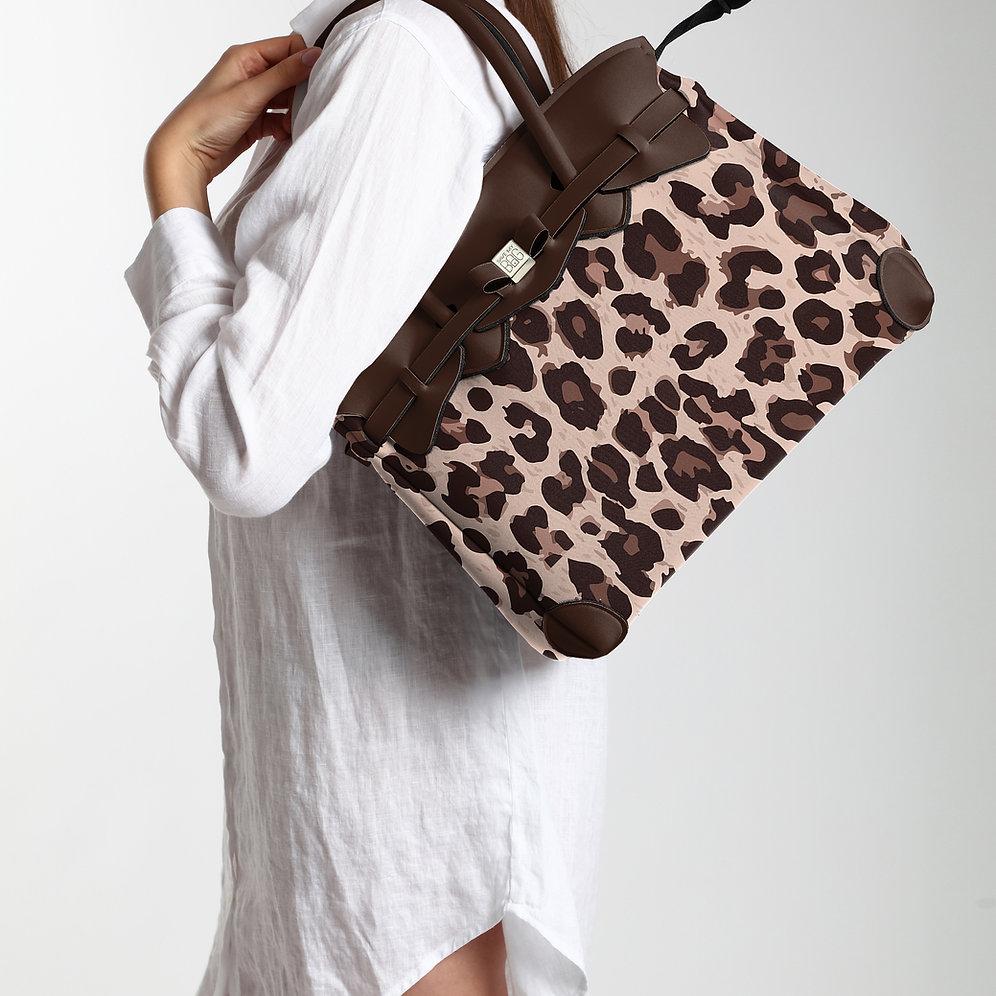 Save my bag Miss Cheval - Leopard Italy