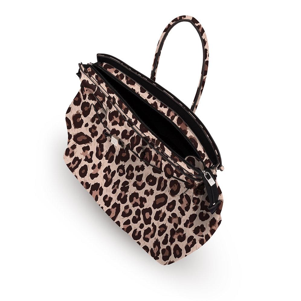 Save my bag Miss Weekender Plus - Leopard Sottocosto