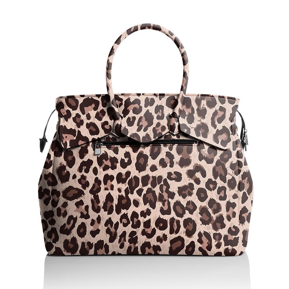 Save my bag Miss Weekender Plus - Leopard Sottocosto