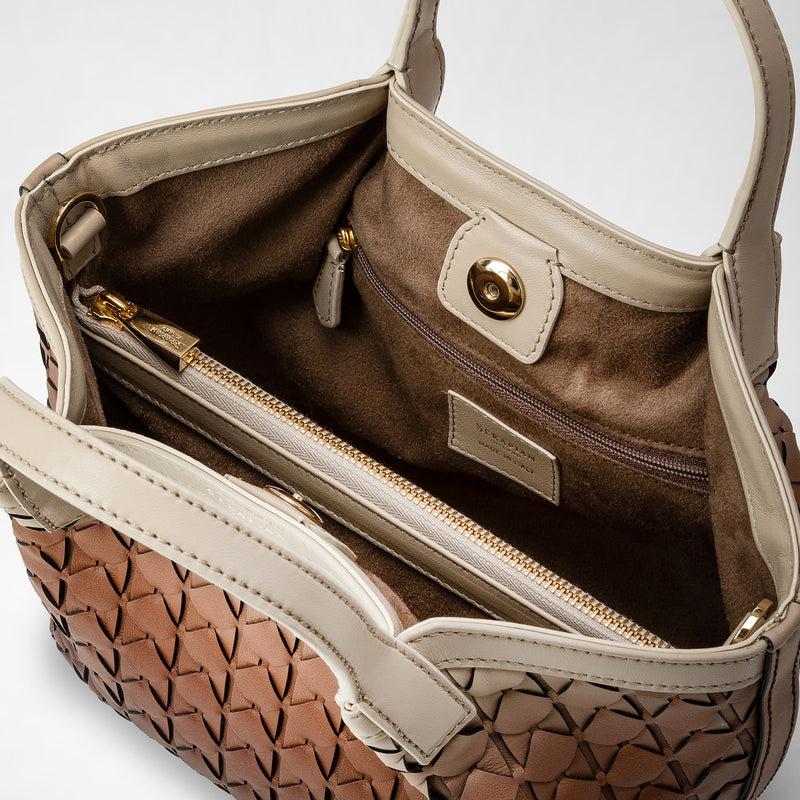 Serapian BORSA SECRET MINI IN MOSAICO Nuovo