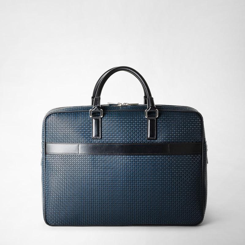 Serapian Borsa business scomparto stepan blu oceano-nero Negozi Online