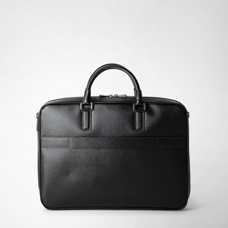 Serapian Borsa business slim in pelle evoluzione nero Convenienza