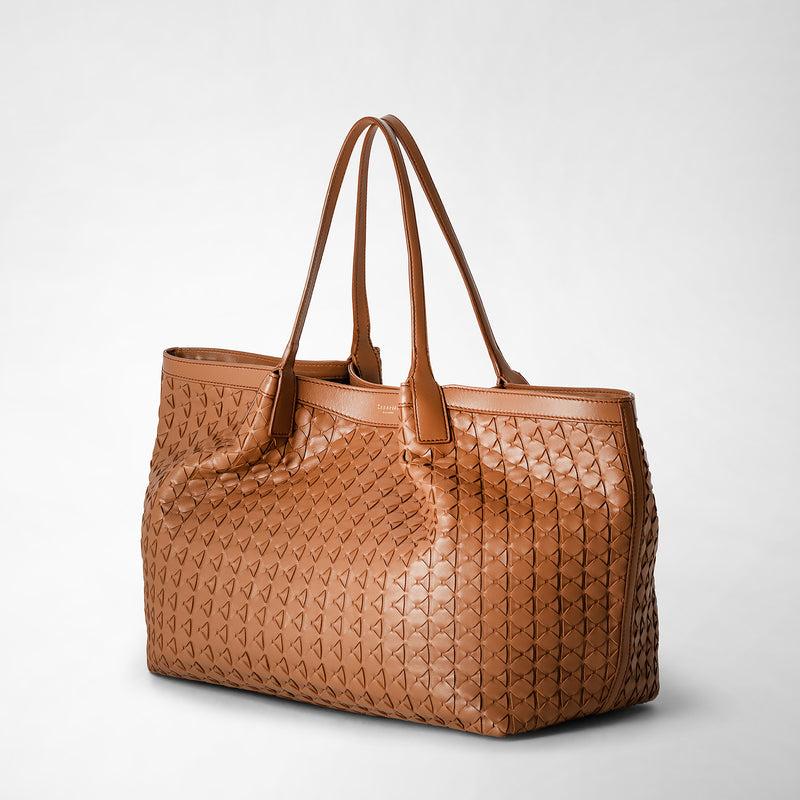 Serapian Secret tote bag in mosaico tan Outlet
