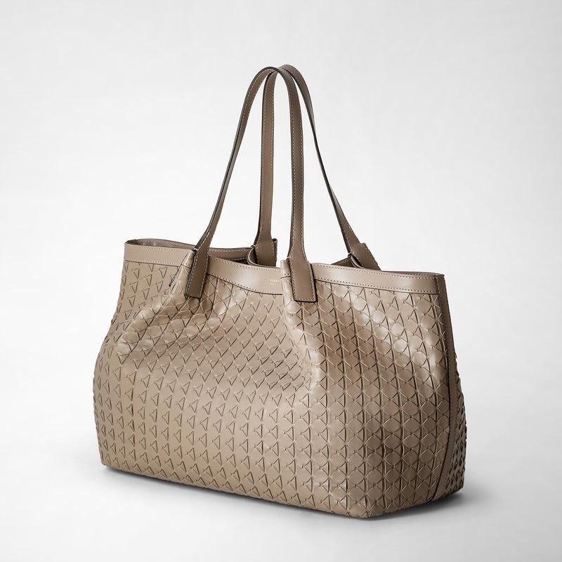 Serapian Tote bag secret in mosaico sahara In Vendita