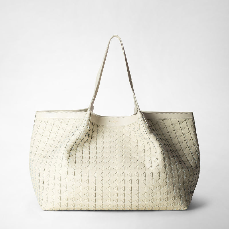Serapian Tote bag secret in mosaico panna Hotsell