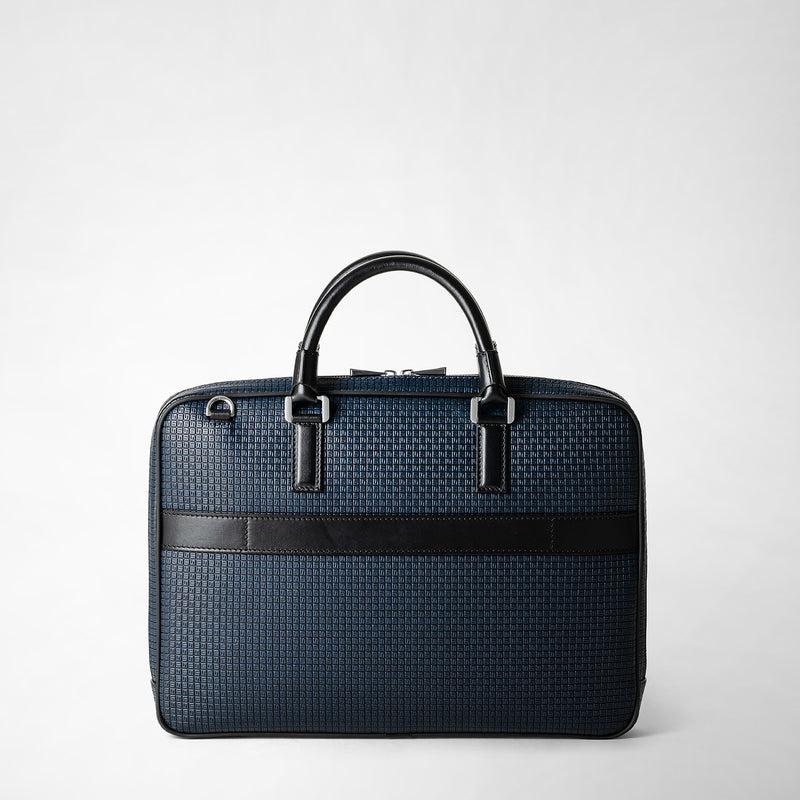 Serapian Borsa business extra slim in stepan blu oceano Promozione