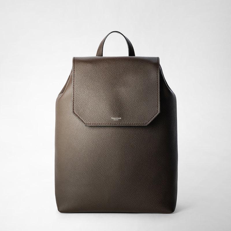 Serapian Day backpack in cachemire leather espresso Qualità Garantita