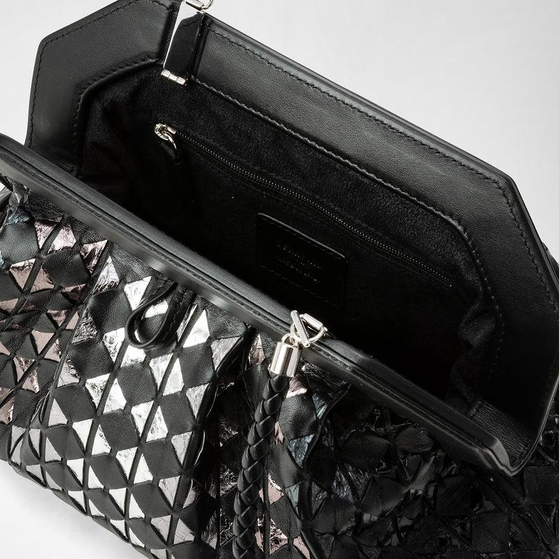 Serapian CLUTCH SECRET IN MOSAICO ED ELAPHE Fino Al -60%