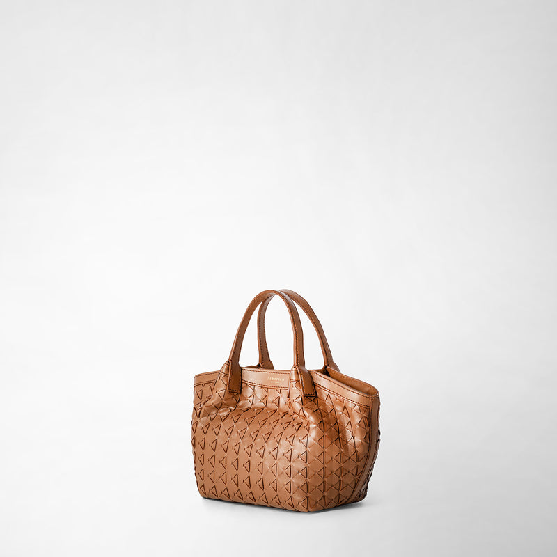 Serapian Mini secret bag in mosaico tan Convenienza