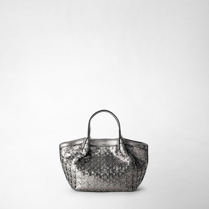 Serapian Mini secret bag in mosaico ruthenium Novità