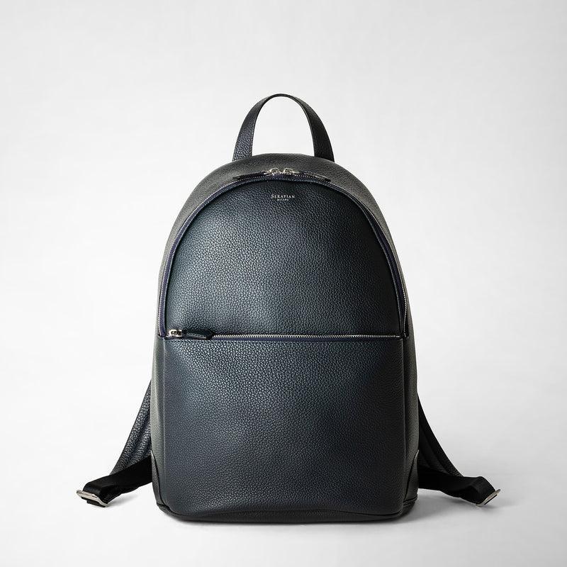 Serapian Zaino in pelle cachemire blu navy Hotsell