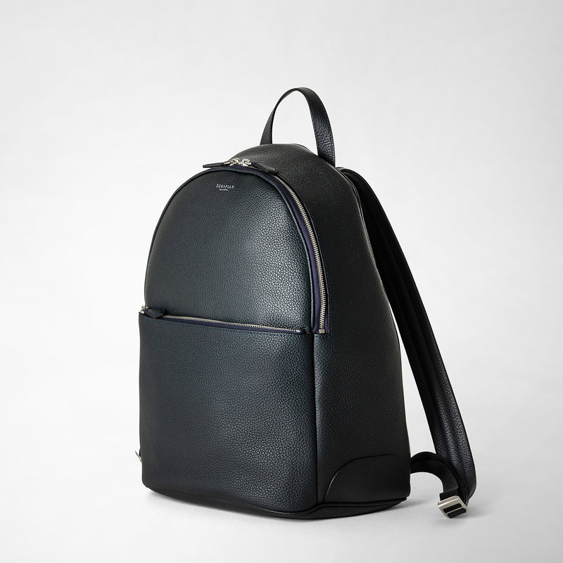 Serapian Zaino in pelle cachemire blu navy Hotsell