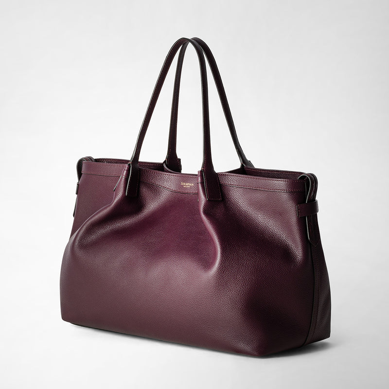 Serapian TOTE BAG SECRET IN PELLE RUGIADA Soddisfazione Garantita
