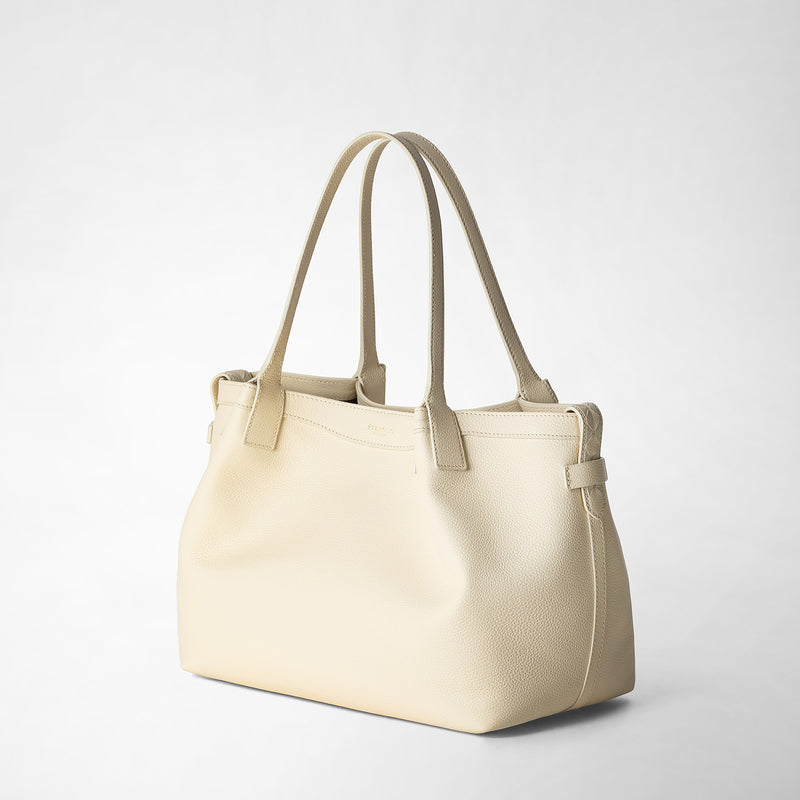 Serapian TOTE BAG SECRET PICCOLA IN PELLE RUGIADA Acquista Ora
