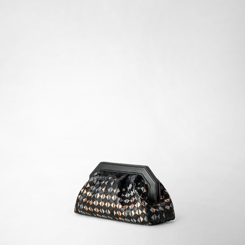 Serapian CLUTCH SECRET IN MOSAICO MESTIERI D'ARTE Affare Del Giorno