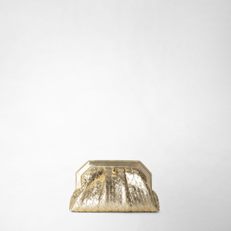 Serapian CLUTCH SECRET IN MOSAICO Prezzo Ridotto