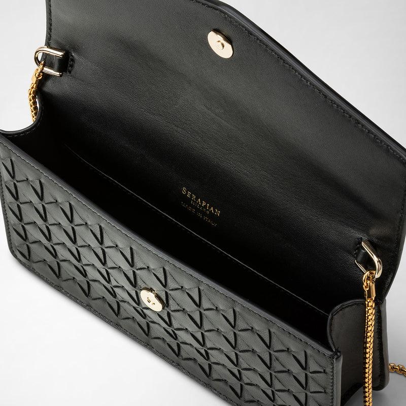 Serapian CLUTCH CON CATENA IN MOSAICO Online