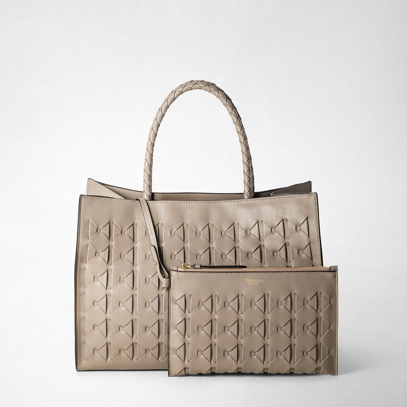 Serapian 1928 tote bag in mosaico sahara Saldi