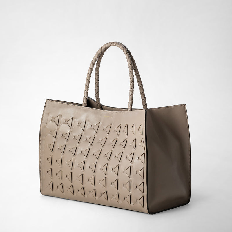 Serapian 1928 tote bag in mosaico sahara Saldi