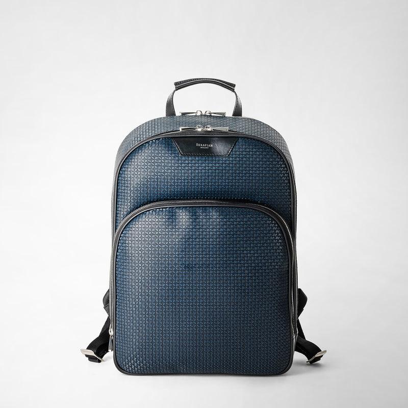 Serapian Zaino city in stepan blu oceano-nero Vendite Flash