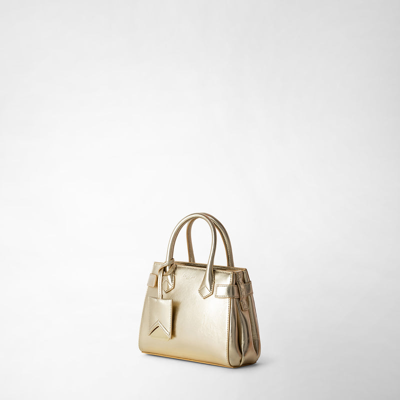 Serapian BORSA A MANO MINI MELINÉ IN PELLE SETA In Saldo