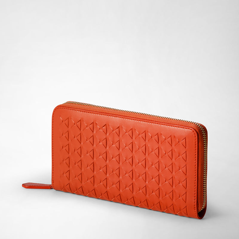Serapian PORTAFOGLIO CON ZIP IN MOSAICO Soddisfazione Garantita