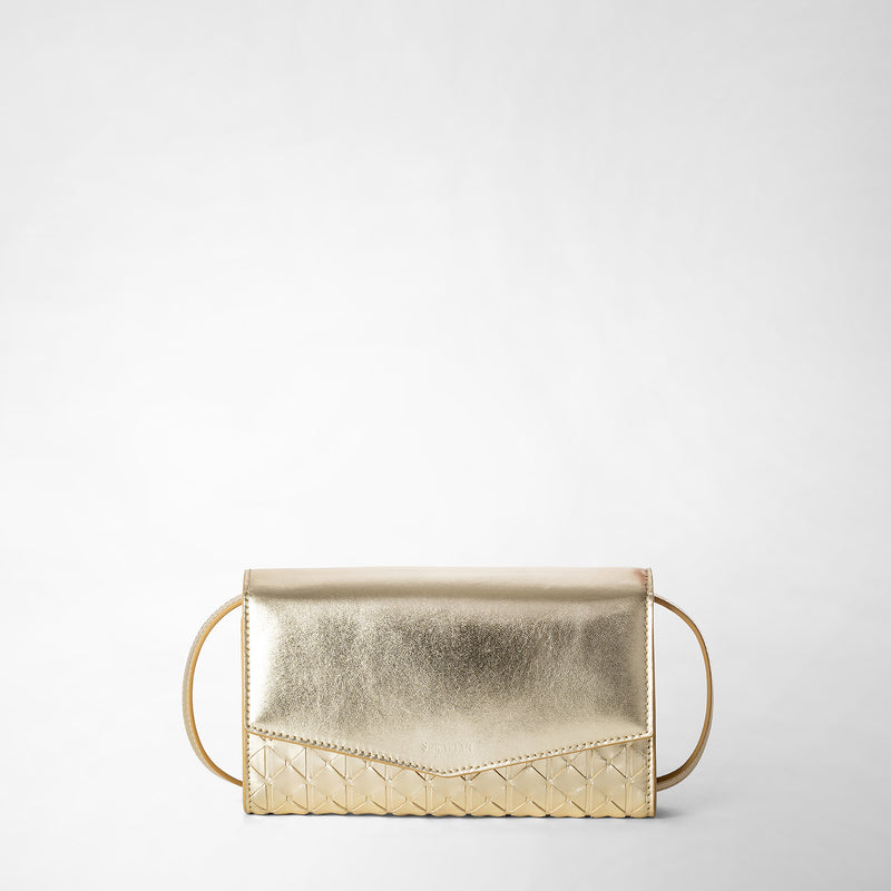 Serapian CLUTCH CON TRACOLLA IN MOSAICO In Linea