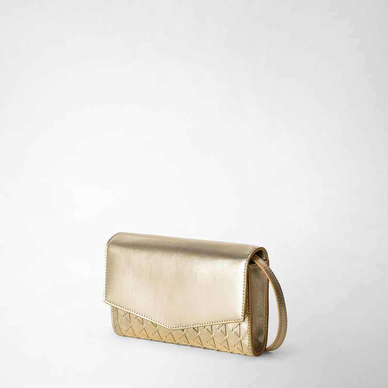 Serapian CLUTCH CON TRACOLLA IN MOSAICO In Linea