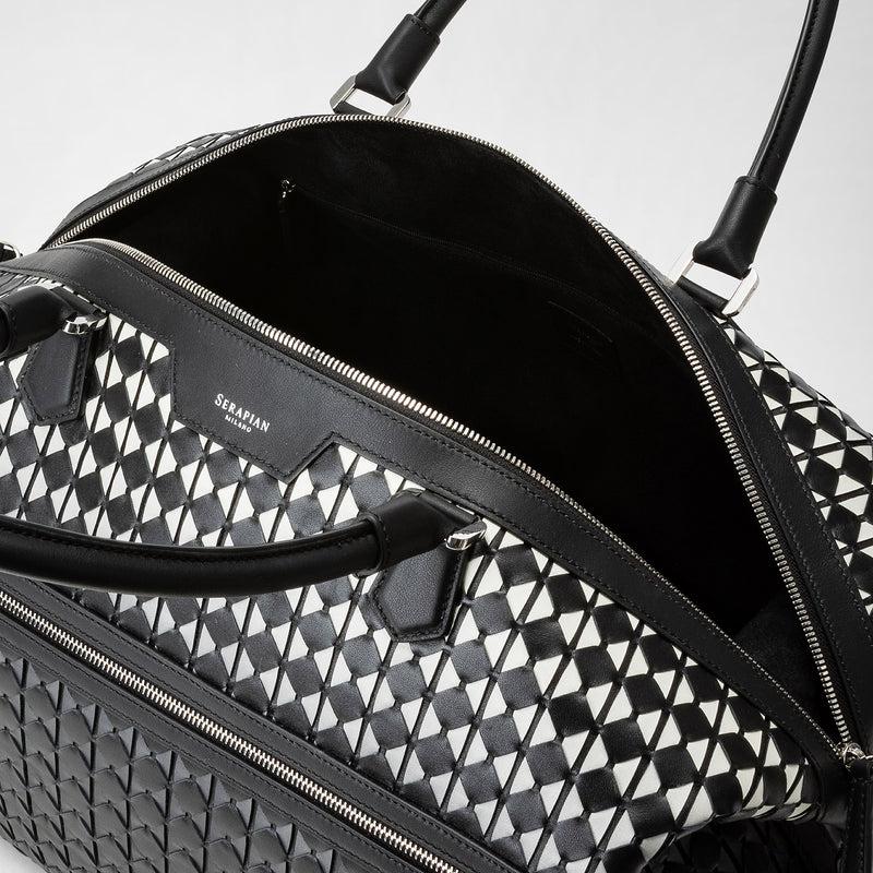Serapian Travel bag in mosaico chiaroscuro Outlet