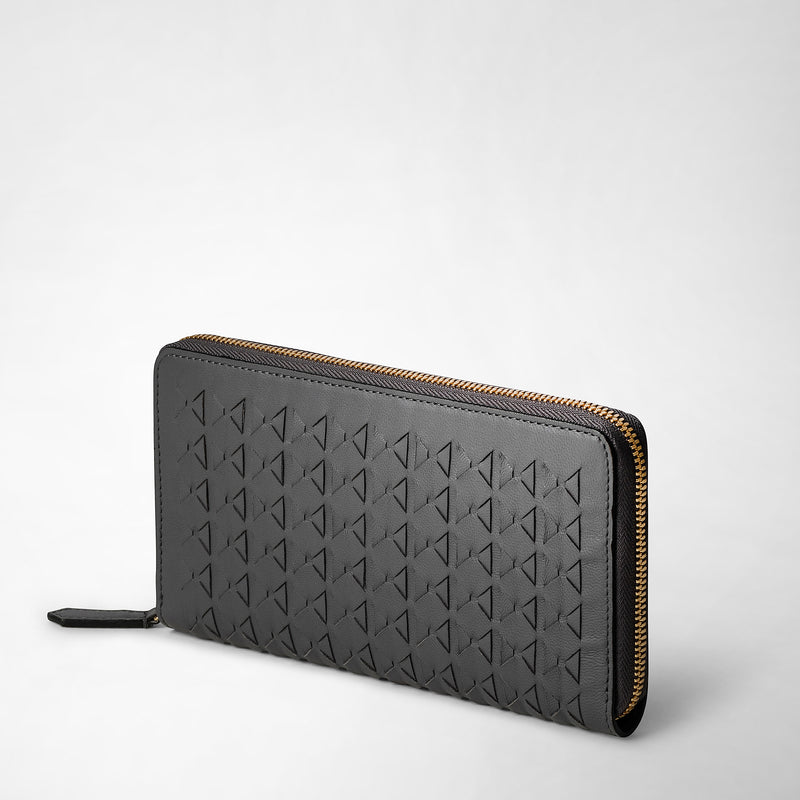 Serapian PORTAFOGLIO CON ZIP IN MOSAICO Offerte