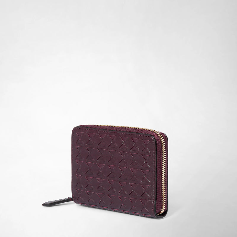 Serapian PORTAFOGLIO MINI CON ZIP IN MOSAICO Italy