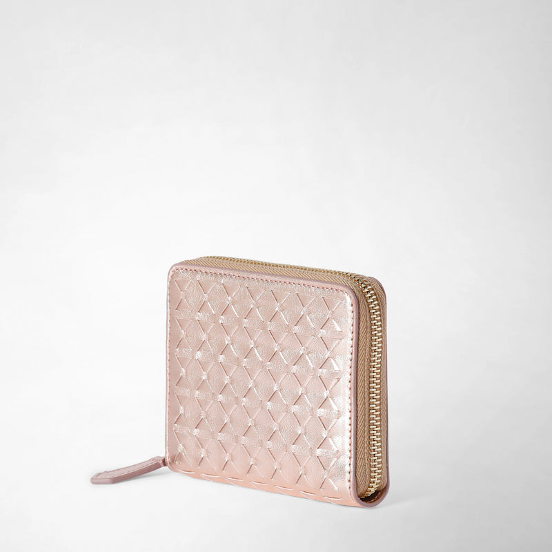 Serapian PORTAFOGLIO MINI CON ZIP IN MOSAICO Italia