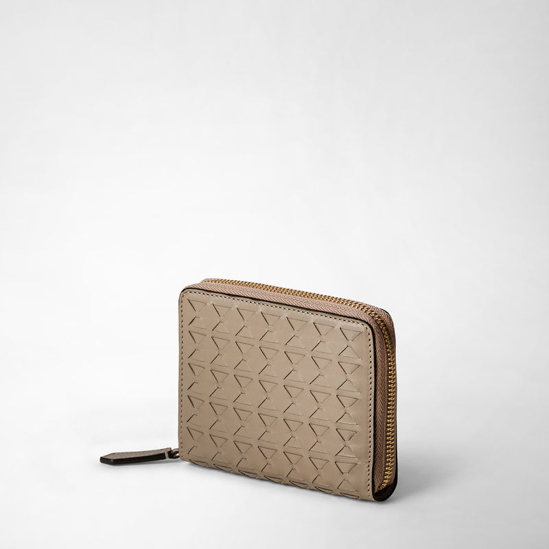 Serapian PORTAFOGLIO MINI CON ZIP IN MOSAICO Vendita