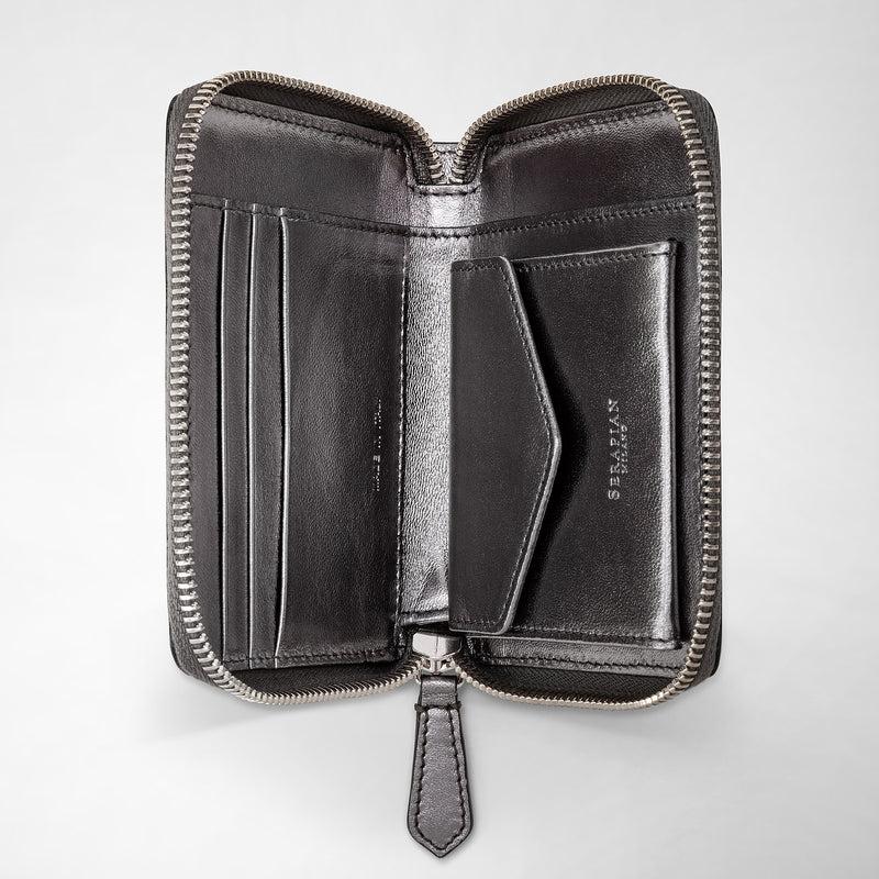 Serapian PORTAFOGLIO MINI CON ZIP IN MOSAICO Soddisfazione Garantita