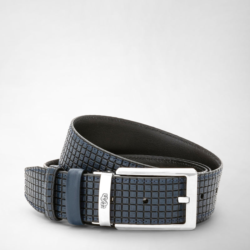 Serapian Cintura in stepan blu oceano-nero Offerta
