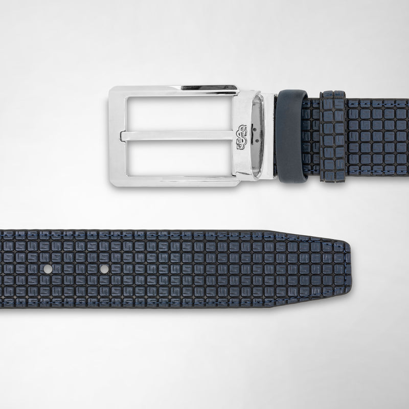 Serapian Cintura in stepan blu oceano-nero Offerta