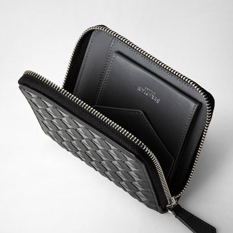 Serapian PORTAFOGLIO MINI CON ZIP IN MOSAICO Sottocosto