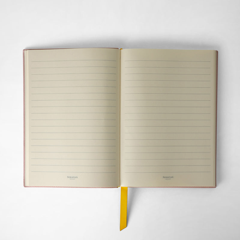 Serapian Notebook in evoluzione leather quartz Promozione