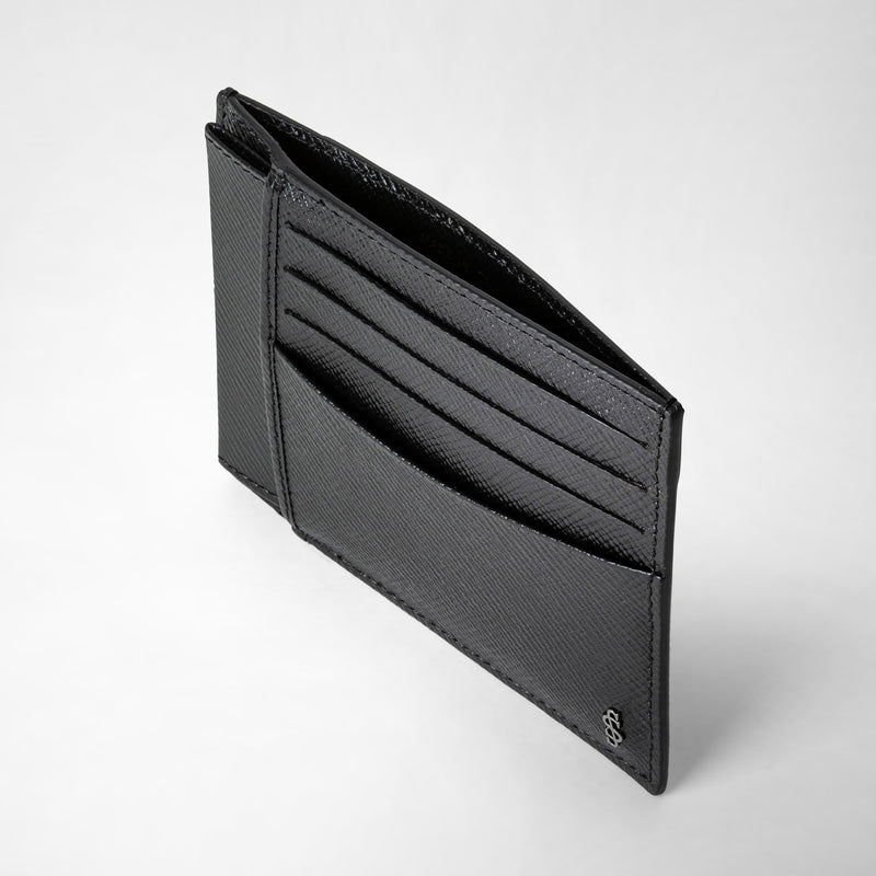 Serapian PORTACARTE PER 3 CARTE E PORTA DOCUMENTI IN PELLE EVOLUZIONE Outlet