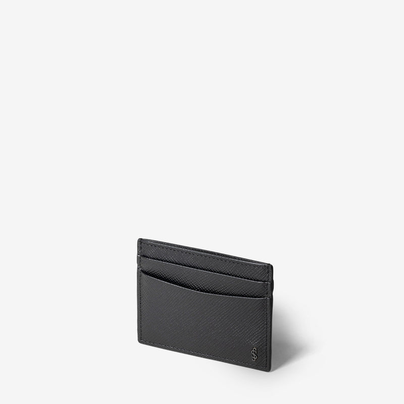 Serapian Portacarte per 4 carte pelle evoluzione nero Fino Al -60%