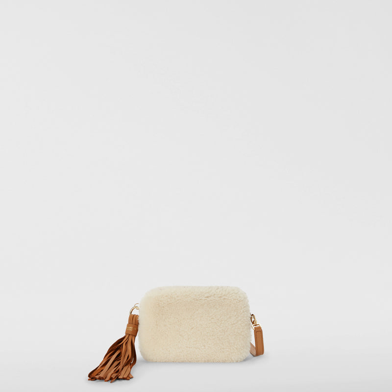 Serapian BORSA MINI IN SHEARLING Convenienza